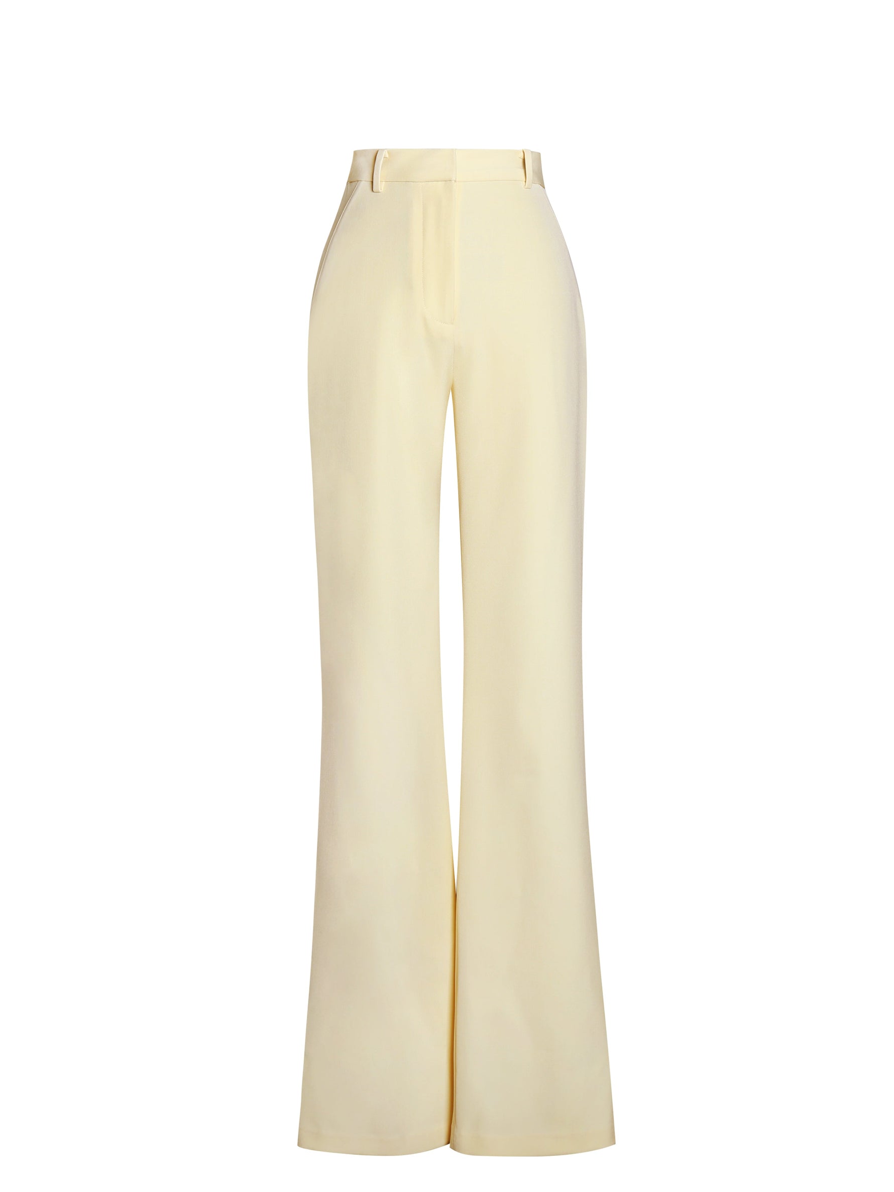 Quinnie Butter Yellow Slim Suit Pants Miss Circle