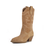 Racketeer Suede Cowboy Boots