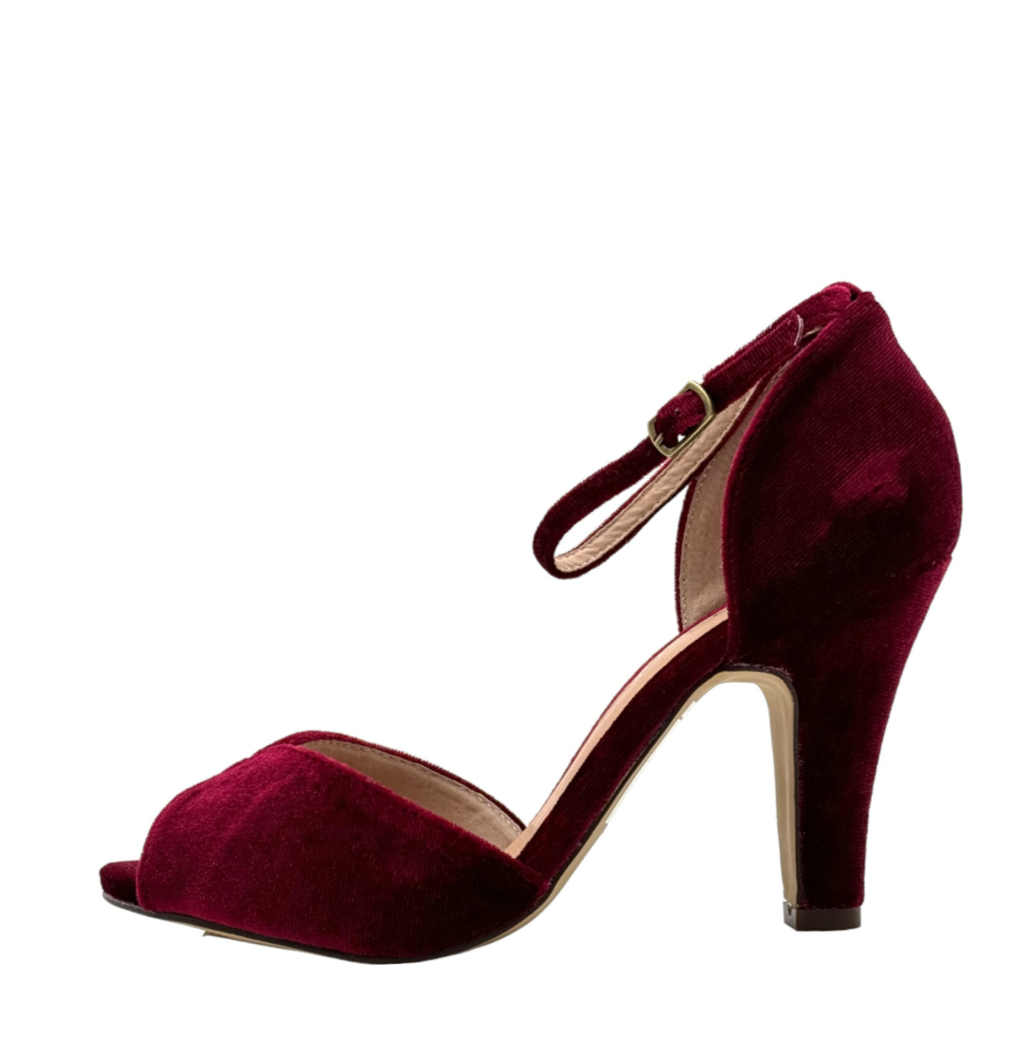 Lola Velvet Heels
