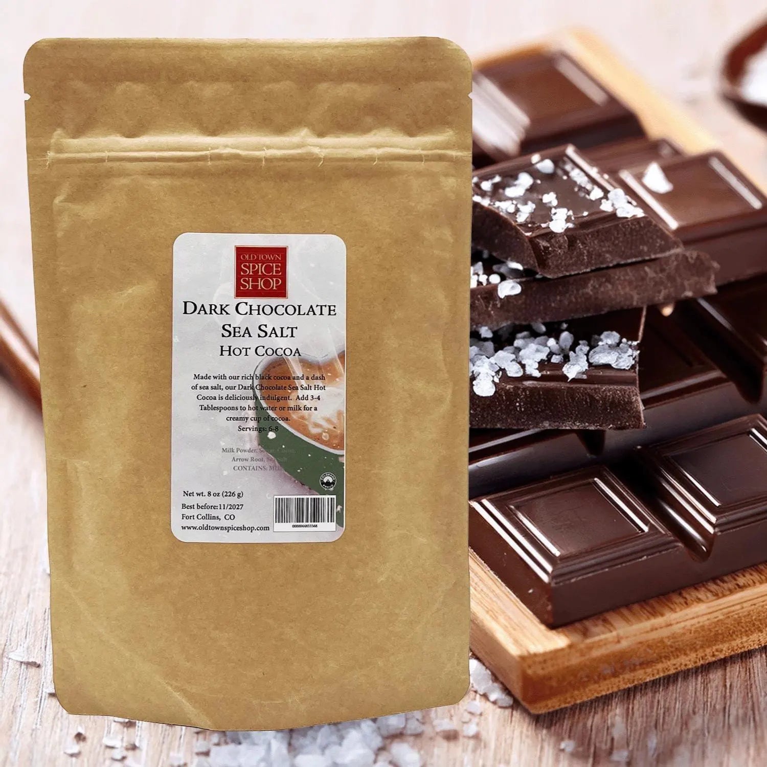 Dark Chocolate Sea Salt Hot Cocoa