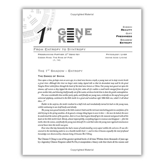 The Gene Keys: Embracing Your Higher Purpose (Spiral Bound) - By Baano