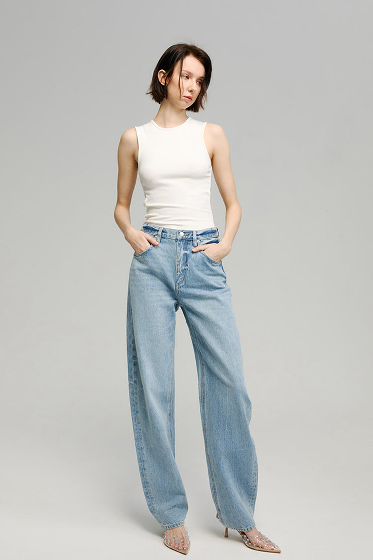 Moon Curve Jeans HJ031 Hey Joanie