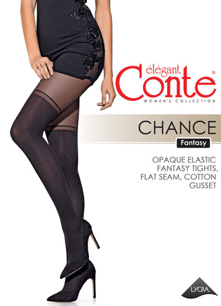 Fantasy Tights Conte Chance - Stockings Imitation - By Baano