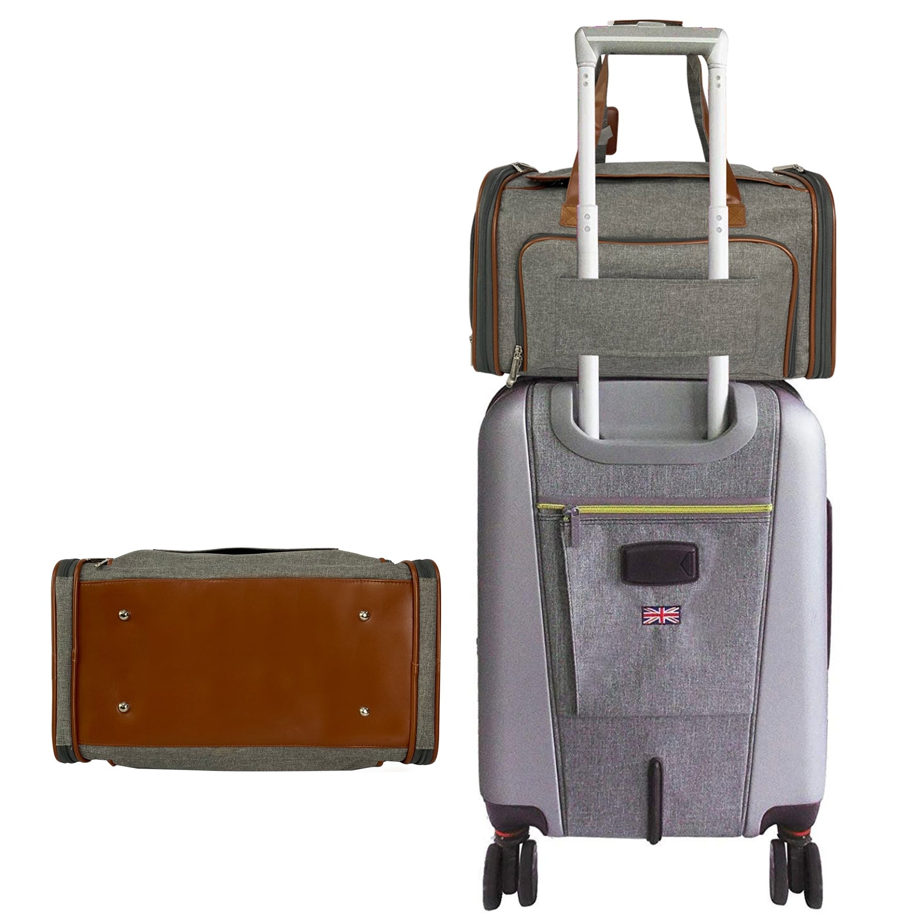 Mr. Peanut's Gold Series Standard Size Airline Compliant Double Expandable Pet Carrier Mr. Peanut's Pet Carriers