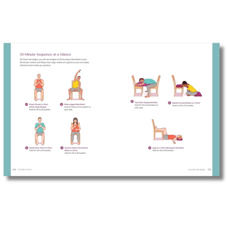 Chair Yoga: Accessible Sequences to Build Strength, Flexibility, and Inner Calm (Spiral Bound) - By Baano