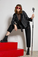 Queens Of Noise High Rise Barrel Jeans HJ026 [FINAL SALE] Hey Joanie