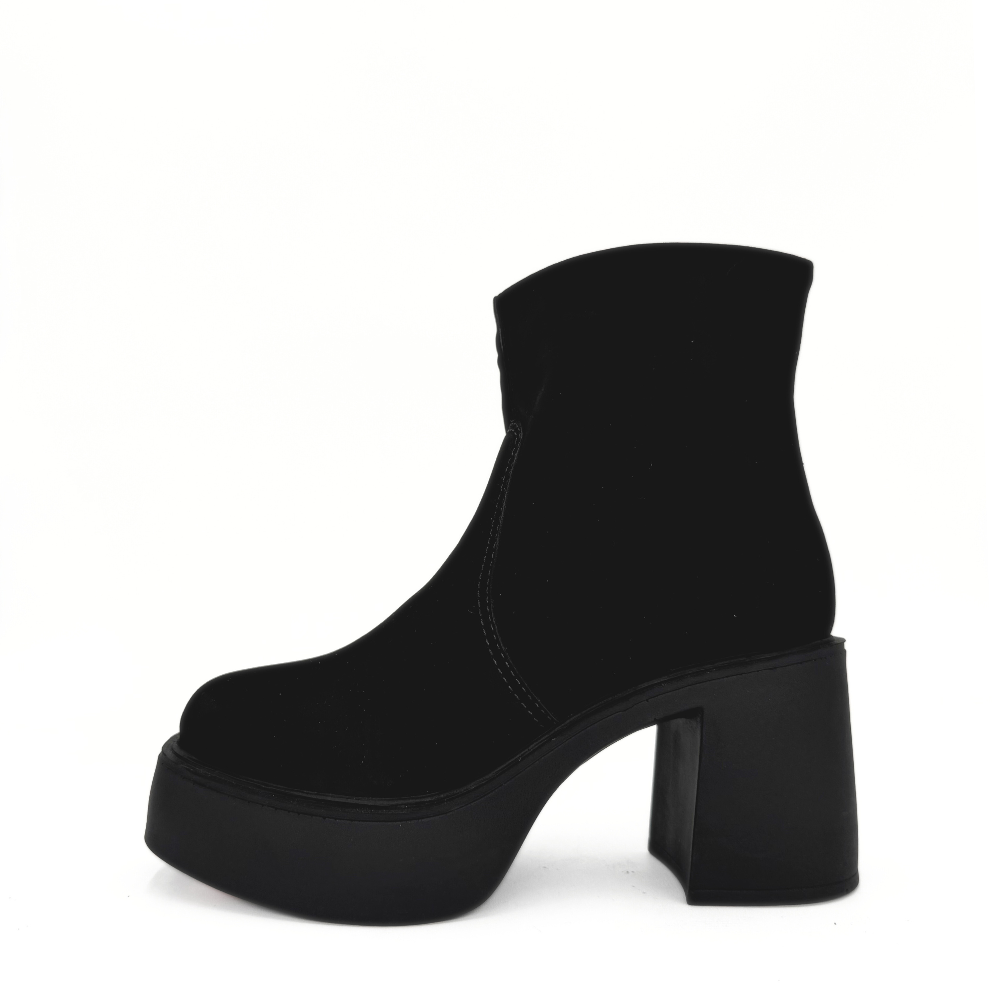 Vanson Nubuck Platform Boots