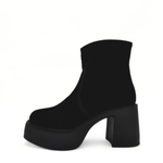 Vanson Nubuck Platform Boots