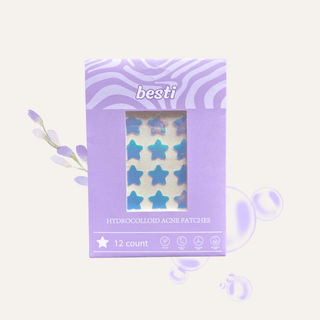 Besti Pimple Patches  | 12 Count | 100% Hydrocolloid