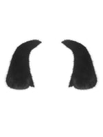 Kori Black Faux Fur Micro Bolero Miss Circle