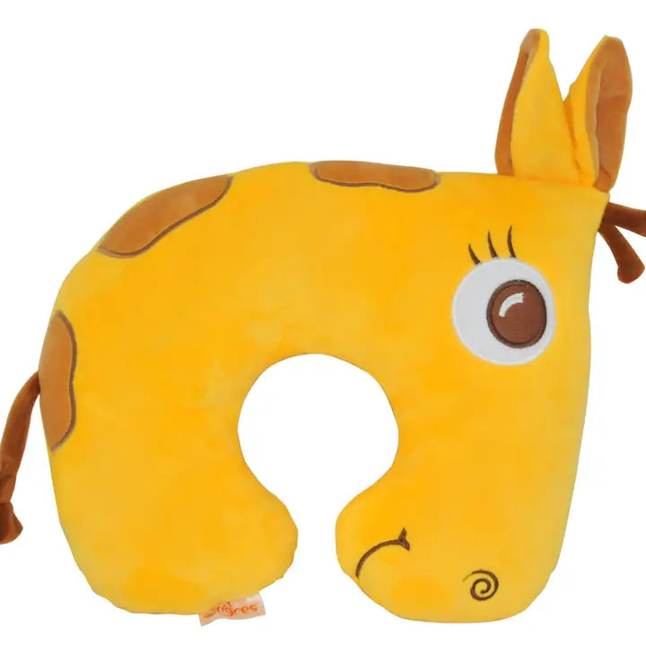 "Giraffe", kid's travel pillow by Tigres