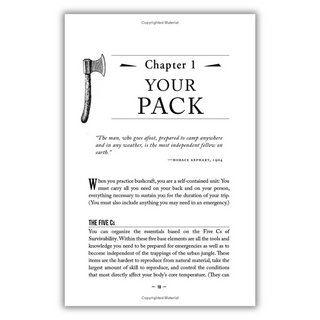 Bushcraft 101: A Field Guide to the Art of Wilderness Survival (Spiral Bound) Lay it Flat Publishing Group