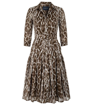 Audrey Dress #4 Beige Camel Long Dress - By Baano
