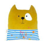 Cat "Have a Nice Day", kid's pillow, by Tigres