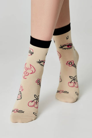 Cotton Socks Conte Happy 605 - Baby Love - By Baano