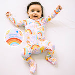 The Second-Skin Footie | Here Comes the Sunshine (Pink)