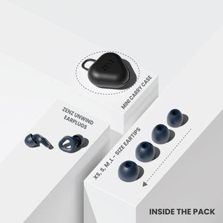 ZENZ - Unwind Earplugs - Lagoon Navy