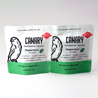Peppermint Toothpaste Tablets - By Baano