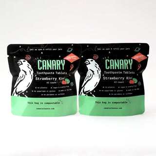 Strawberry + Kiwi Toothpaste Tablets - By Baano