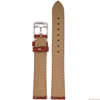 BAND - 16mm Oil Tan Leather Contrast Stitch