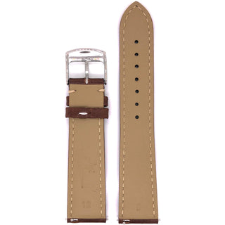 BAND – 20mm Oil Tan Leather Contrast Stitch