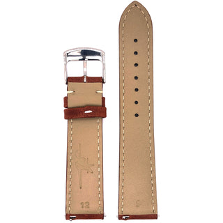 BAND – 20mm Oil Tan Leather Contrast Stitch