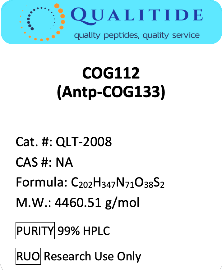 COG112, ApoE Mimetic Peptide
