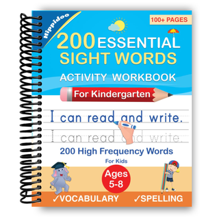 200 Essential Sight Words for Kids: Learning to Write and Read (Spiral Bound) - By Baano