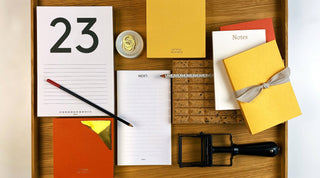 Colorpads: Red with gold edging - By Baano