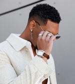 Men 33mm Remote Second Hand Leather Strap watch Peugeot Watches