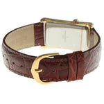 Men's 40x24 mm Gold Large Remote Sweep Leather Strap watch Peugeot Watches