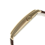 Men's 40x24 mm Gold Large Remote Sweep Leather Strap watch Peugeot Watches