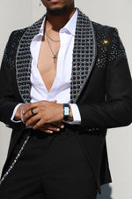 Men's 40 x 24 mm Silver Large Remote Sweep Leather Strap watch Peugeot Watches