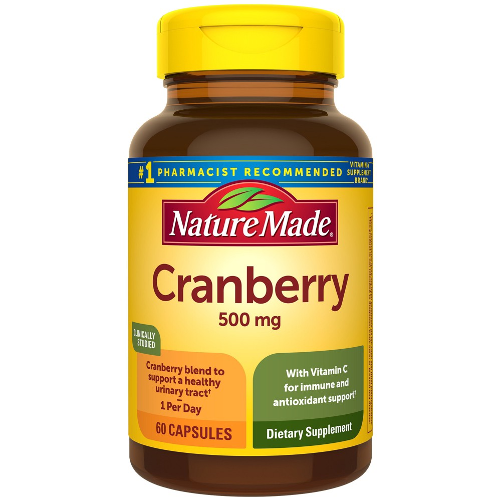 Nature Made Cranberry 500mg Capsules - 60ct