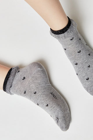 Conte Cotton Socks Classic - 243 Airy Sole and Lurex - By Baano