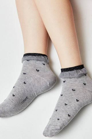Conte Cotton Socks Classic - 243 Airy Sole and Lurex - By Baano