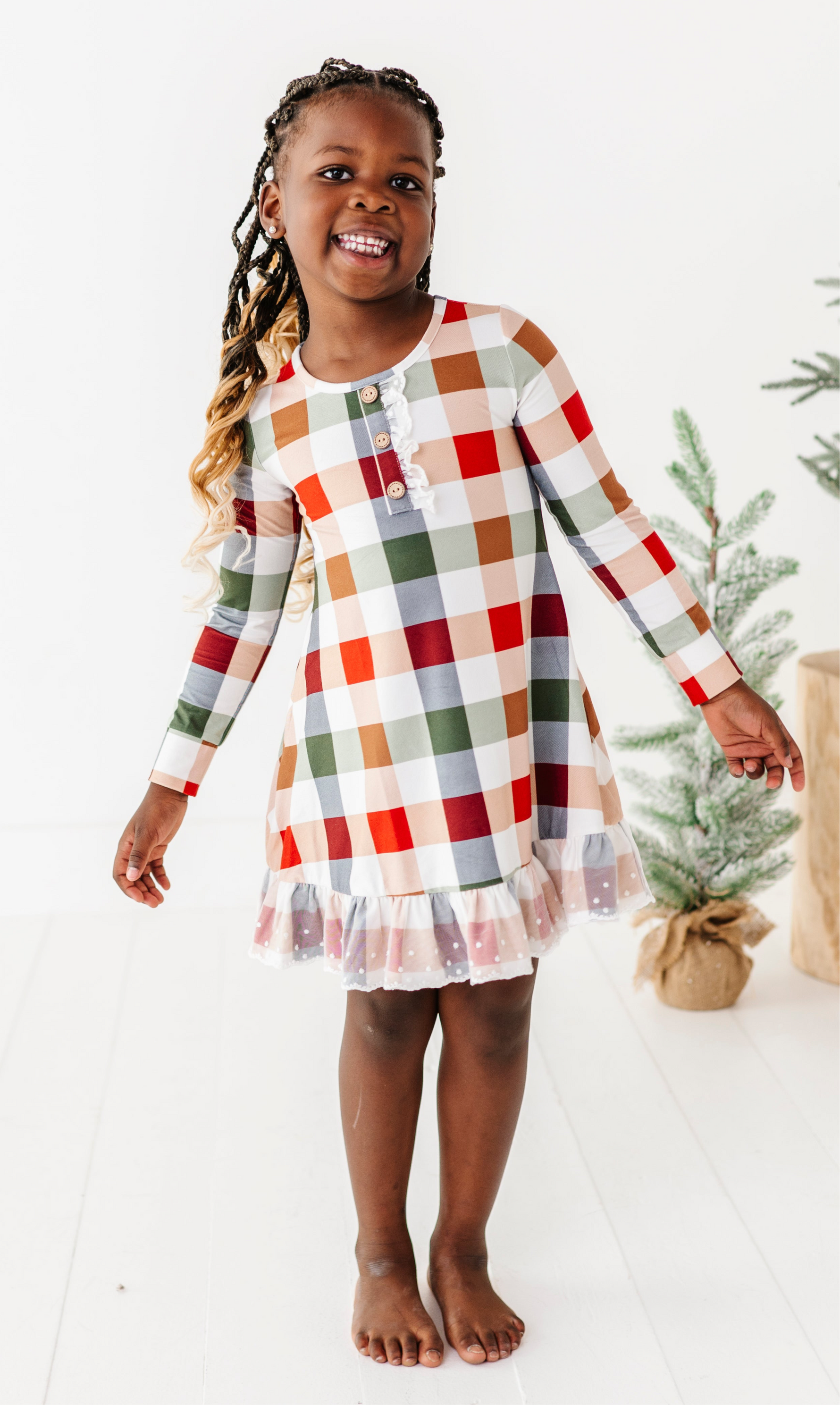 Holiday Plaid | NIGHTGOWN - By Baano