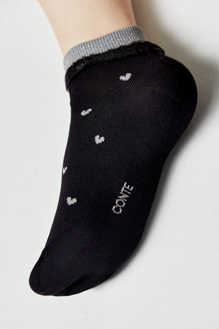 Conte Cotton Socks Classic - 243 Airy Sole and Lurex - By Baano