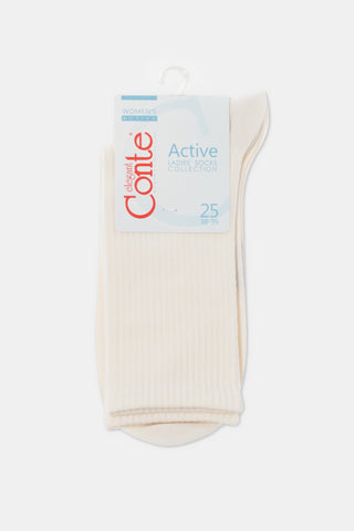 Conte Cotton Long Socks Active 000 - By Baano