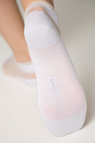 Ankle Socks Conte Active - 229 Transparent with Lurex - By Baano