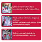 Car Seat Coat | The Road Coat Down - Navy/Red