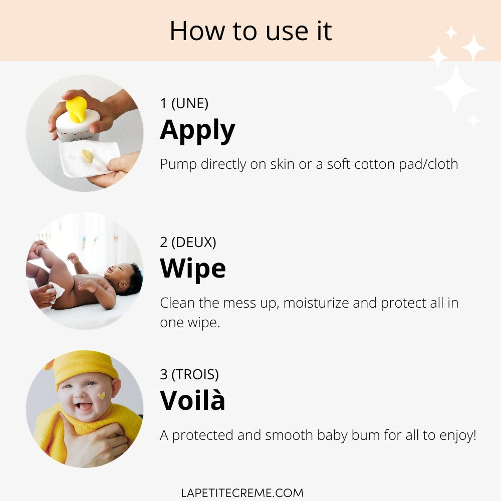 Organic French Diapering Lotion - Economy Refill - 20 oz - By Baano