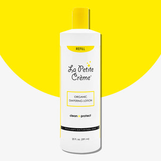 Organic French Diapering Lotion - Economy Refill - 20 oz - By Baano