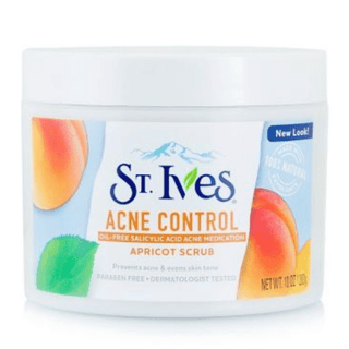 St. Ives Acne Control Apricot Face Scrub 10 Oz. Jar