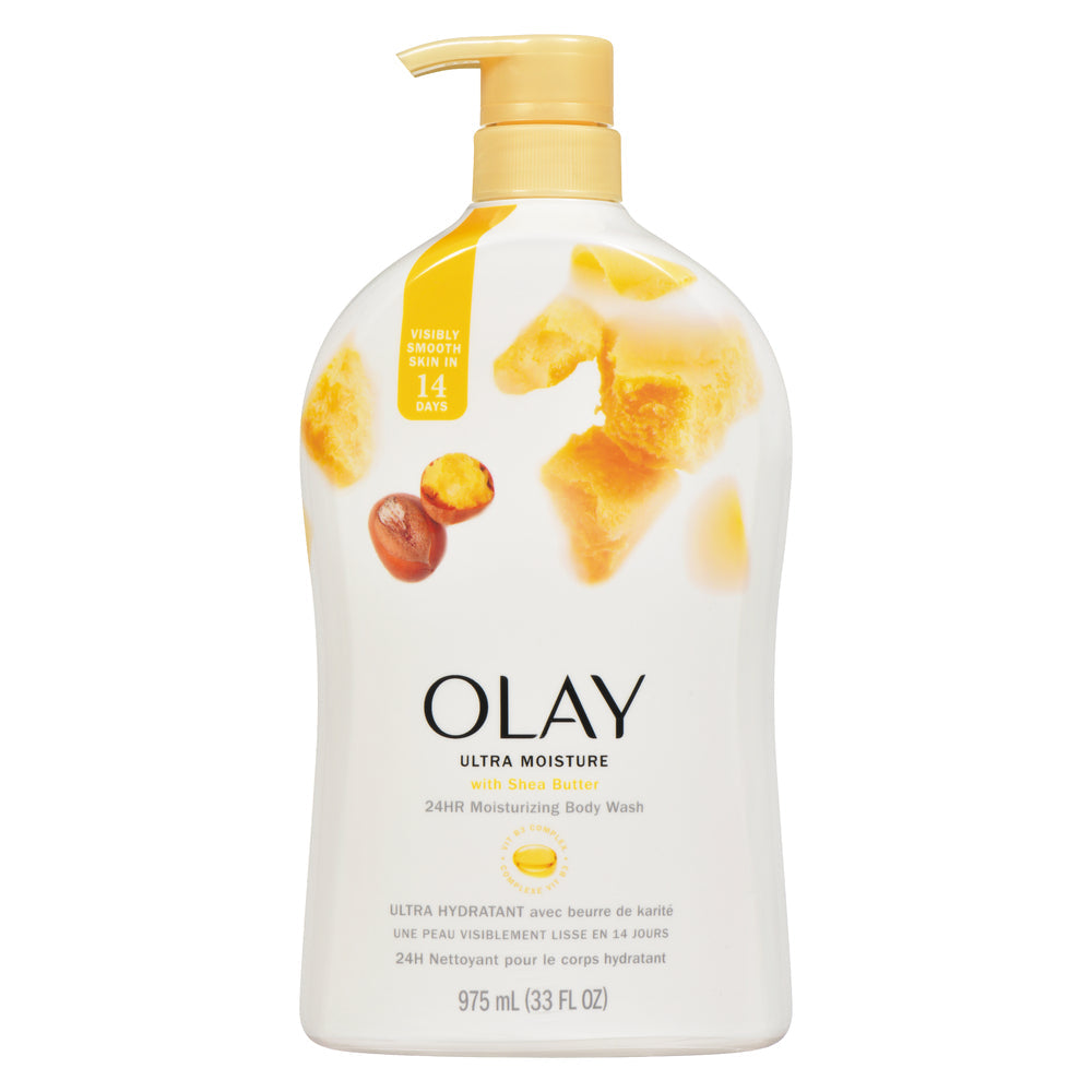 Olay Ultra Moisture Body Wash With Pump - Shea Butter - 30 Fl Oz