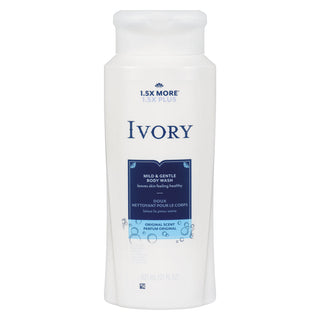 Ivory Mild & Gentle Body Wash, Original Scent, 21oz 21 Oz