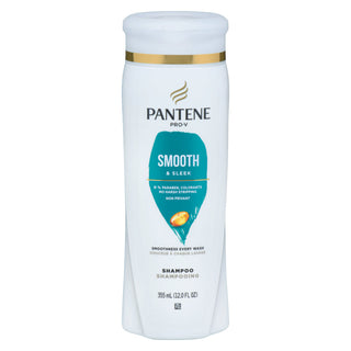 Pantene Smooth & Sleek 72 Hr Smoothness Shampoo 12 Fl Oz