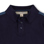 Long Sleeve Organic Sweater Polo - Baby - Glamourous Grace