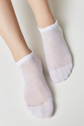 Cotton Ankle Socks Conte Active - Mesh 277 - By Baano