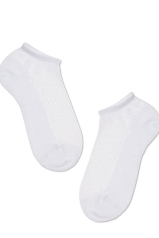 Cotton Ankle Socks Conte Active - Mesh 277 - By Baano